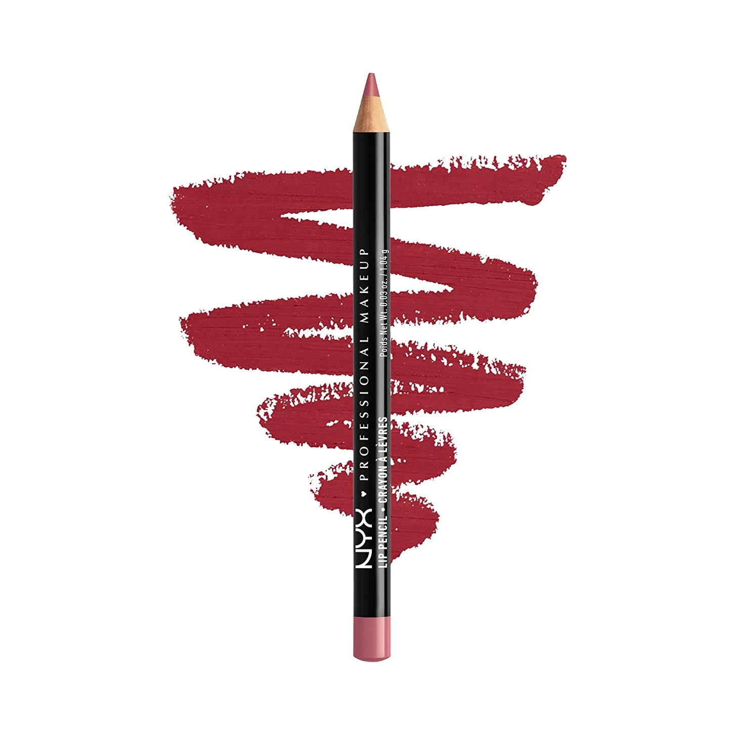 Slim Lip Pencil, Long-Lasting Creamy Lip Liner - Plum - LaCosmetical