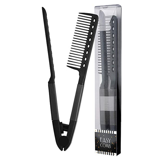 Straightening Comb For Hair - Black - LaCosmetical