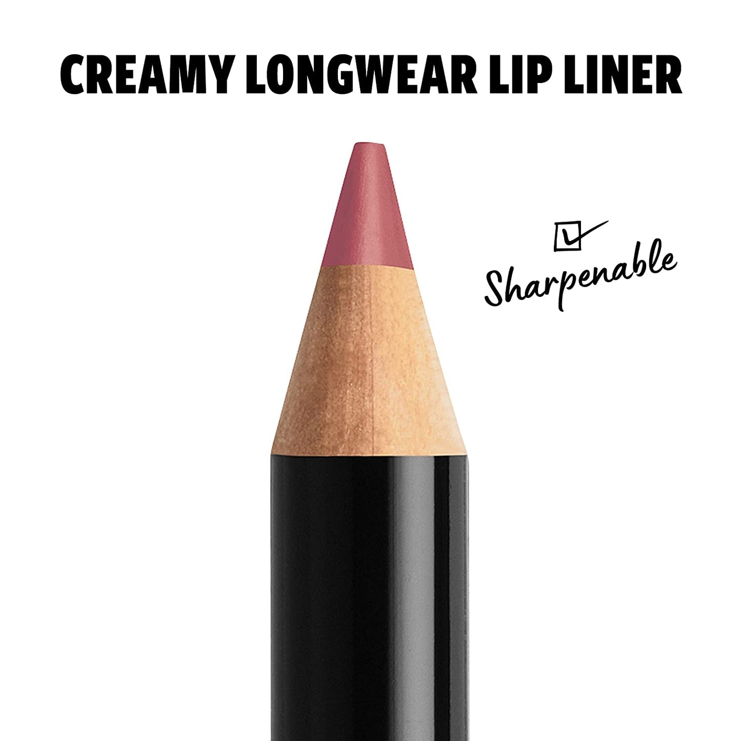 Slim Lip Pencil, Long-Lasting Creamy Lip Liner - Plum - LaCosmetical