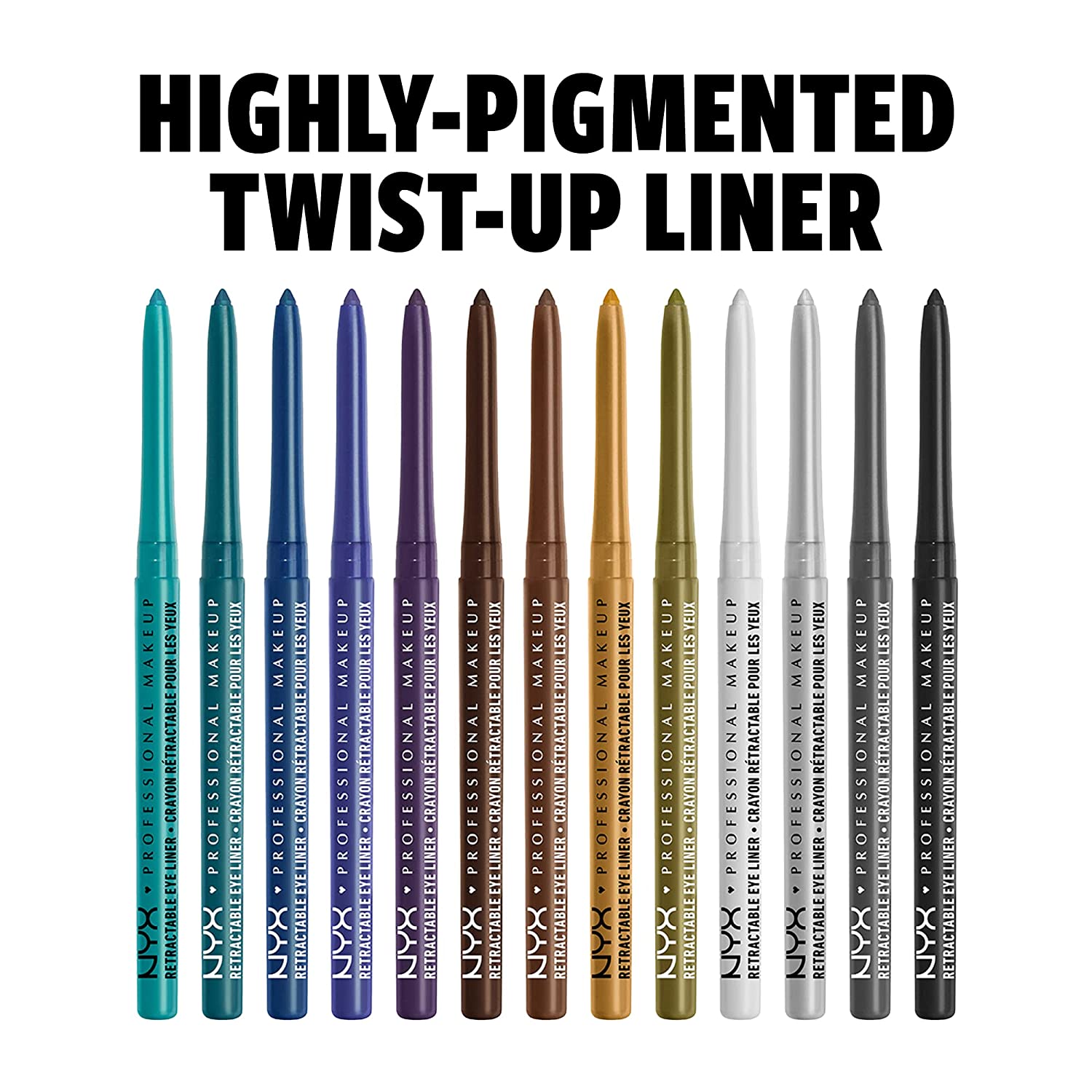 Mechanical Eyeliner Pencil, Golden Olive - LaCosmetical