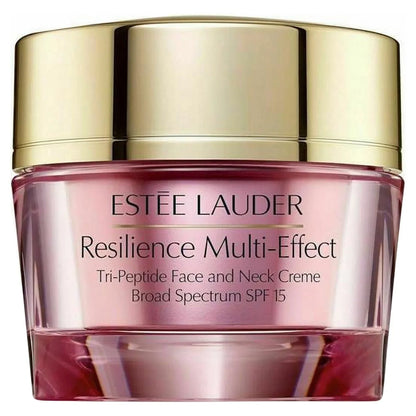 ESTEE LAUDER/RESILIENCE MULTI-EFFECT NIGHT TRI-PEPTIDE FACE & NECK CREAM 2.5 OZ BROAD SPECTRUM SPF 15 NORMAL/COMBINATION SKIN