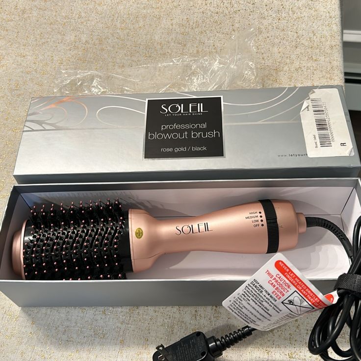 Soliel Professional Blowout Brush - Pink