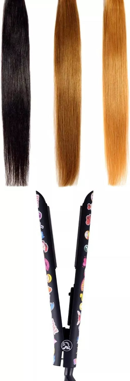 Royale  Genius Heating Element Flat Iron Luxury Ceramic EMOJI NEW