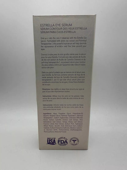 CELESTOLITE ESTRELLA EYE SERUM-REDUCE PUFFINESS-1.0 fl oz/30 ml NEW