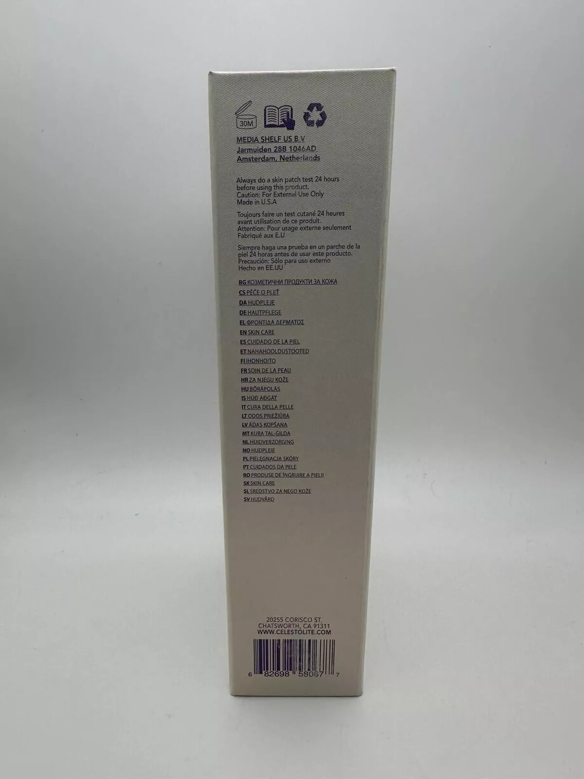 CELESTOLITE ESTRELLA EYE SERUM-REDUCE PUFFINESS-1.0 fl oz/30 ml NEW