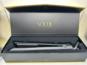 Soleil Professional Solid Ceramic Flat Iron Magnetized Plates
